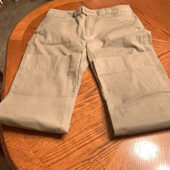 Woolrich Wide Leg Chino Pants Size 12 - Picture 3 of 6
